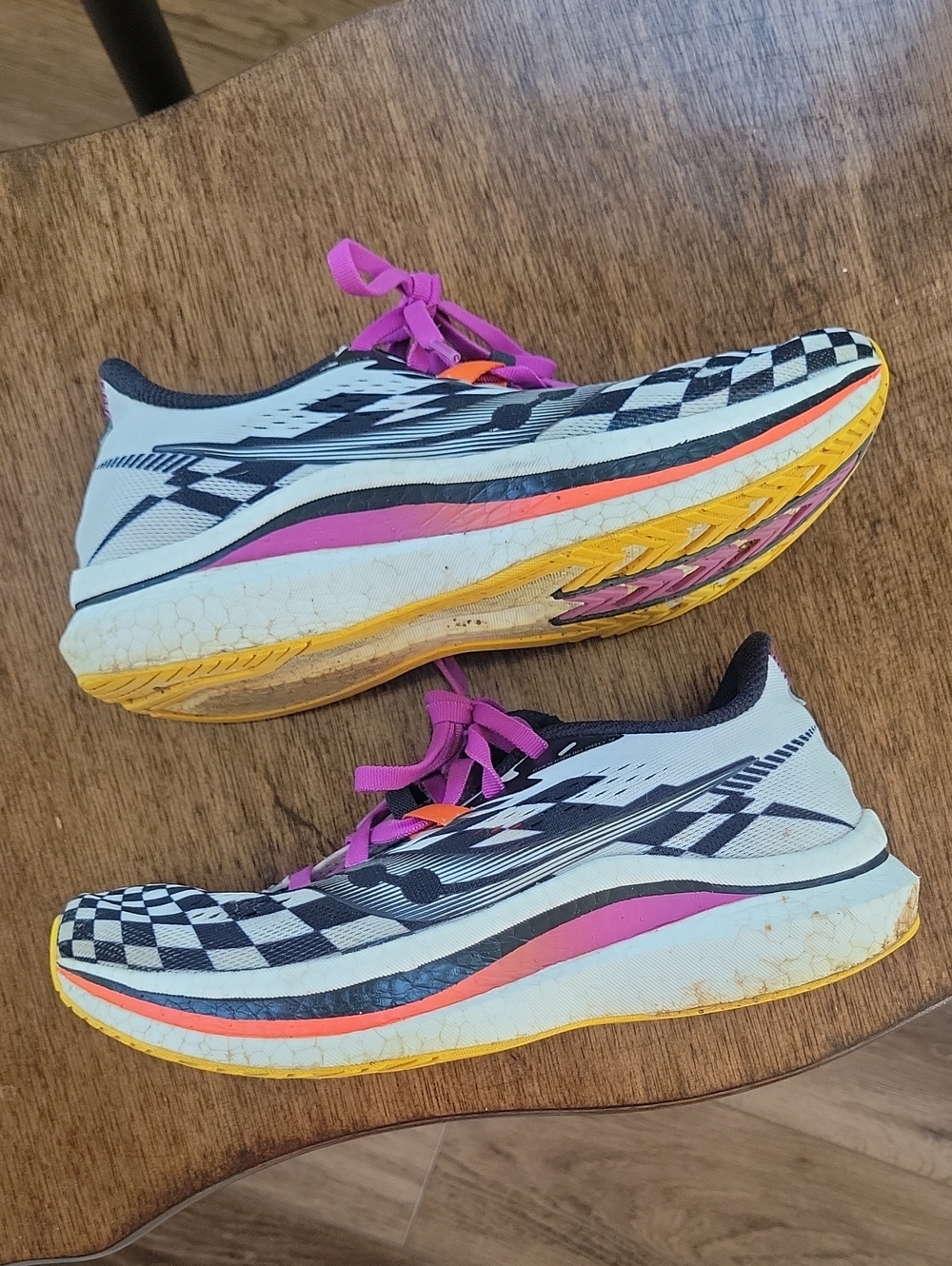 Saucony Womens Endorphin Pro 2 Size 7 Running Shoes Sneakers - Picture 8 of 10